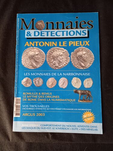 Magazine Revue Monnaies Et Détections N°11 (Antonin Le Pieux)