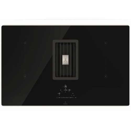 Roblin Virtuose 6837071  - Table de cuisson à induction aspirante - 4 foyers - largeur : 83 cm - profondeur : 52 cm - noir
