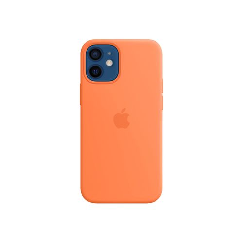 Apple - Coque De Protection Pour Téléphone Portable - Avec Magsafe - Silicone - Kumquat - Pour Iphone 12 Mini