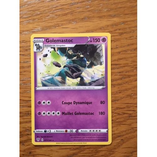 (546) Golemastoc 77/189 Pokemon