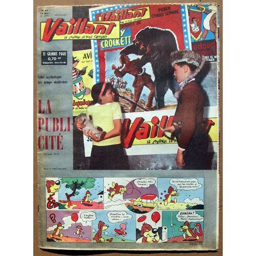 Vaillant N° 835 . 14 Mai 1961 . La Publicité .