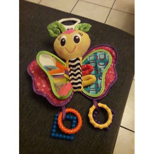 Ouatoo Baby Papillon Doudou, Miroir, Hochets