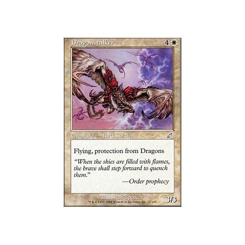 Pisteur De Dragon ( Dragonstalker ) - Magic Mtg - Fleau Vf E 11 - U