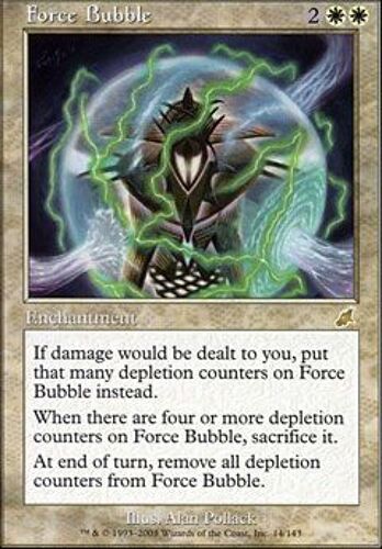Bulle De Force ( Force Bubble ) - Magic Mtg - Fleau Vf E 14 - R