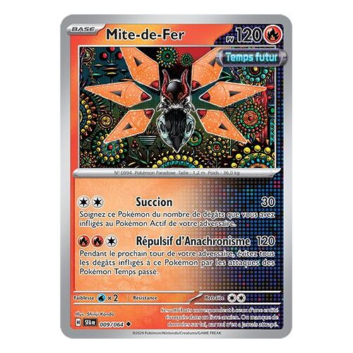 Carte Pokémon - Mite-De-Fer - 009/064 - Fable Nébuleuse