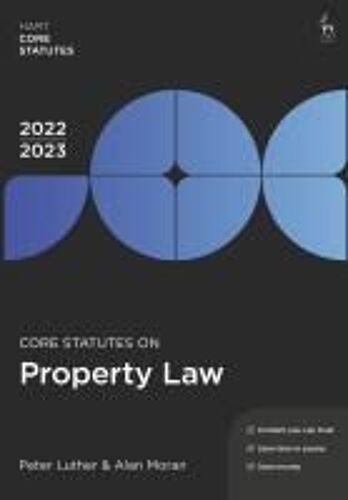 Core Statutes On Property Law 2022-23