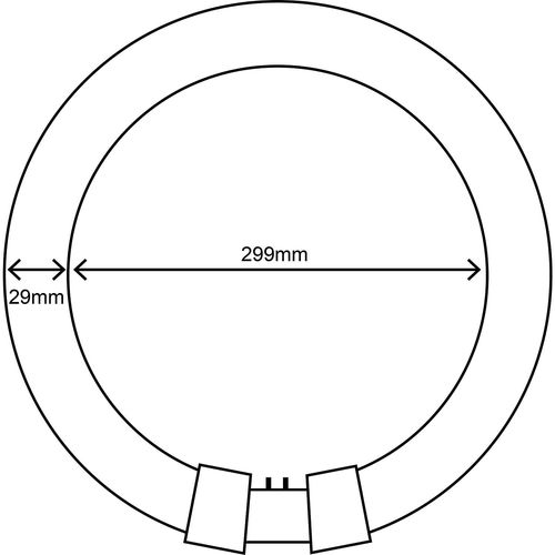 Sylvania Ampoule Circline G10q Fc32w 840 Blanc Froid