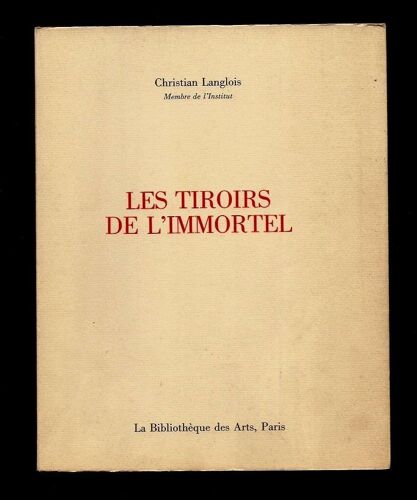 Les Tiroirs De L'immortel