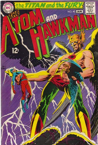 Superman Dc: The Atom & Hawkman N°40 - Dec. 1968-Jan. 1969