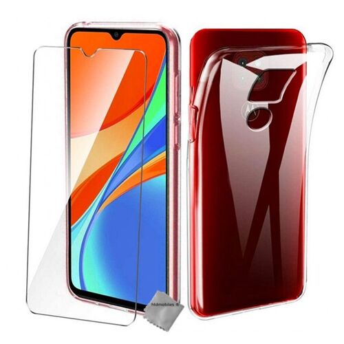 Housse etui coque gel fine pour Motorola Moto G9 Play + film ecran - TRANSPARENT TPU