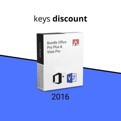 Microsoft Office Pro Plus & Visio Pro 2016 (Pc)