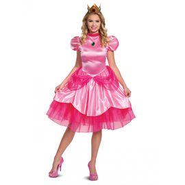 Déguisement Princesse Peach Nintendodeluxe Femme - Taille: S