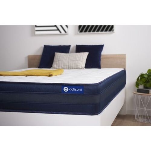 ACTISOM Matelas 90x200 Mémoire de forme Maxi épaisseur 5 zones de confort