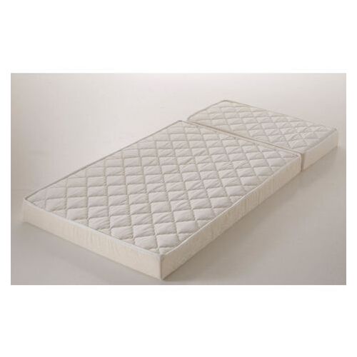 Matelas Evolutif 100% Bio Coton 2 blocs - Sans Pesticide - Mousse Ferme - Fabrication Française Dimensions - 90 x 190 cm