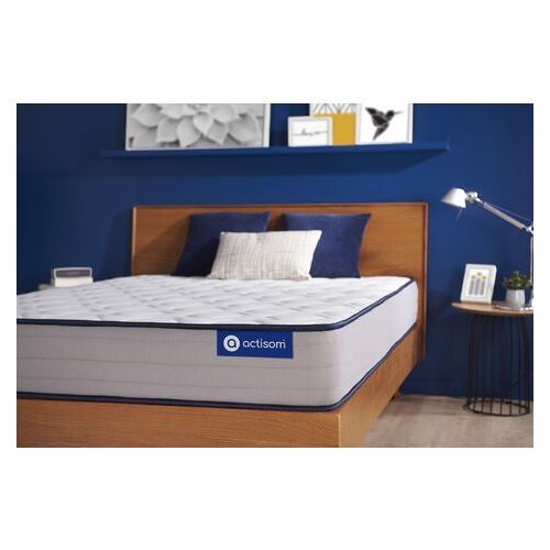 ACTISOM matelas Ressorts ensachés et Mémoire de forme ACTIFLEX FORM 90x190 cm 5 zones de confort