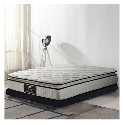 Matelas Buckingham Empereur - Sur-matelas intégré - 7 zones - 90x190cm - Épaisseur 22cm - Mousse Mémoire de forme