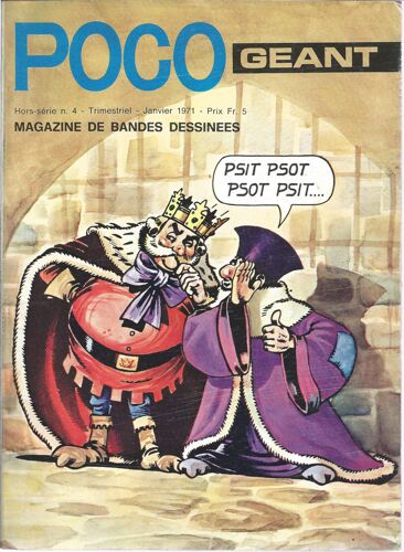 Poco Géant Hors-Série N° 4 : Walt Disney (10 Pgs) + Andy Capp + ... + The Spirit (Eisner / 15 Pgs)