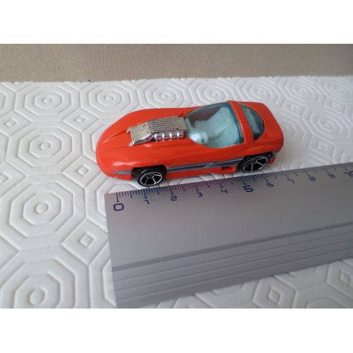 Dragster Modele Orange Moteur Argente-Mattel