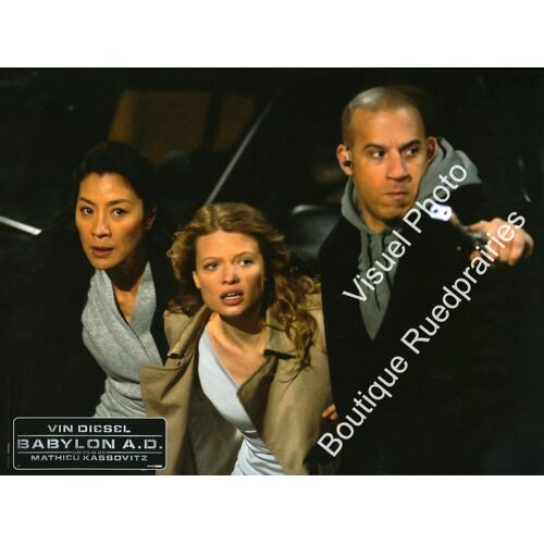 Babylon A. D. : Jeu De Photos D'exploitation Cinématographique - Format 21x28 Cm - De Mathieu Kassovitz Avec Vin Diesel, Mélanie Thierry, Michelle Yeoh, Gérard Depardieu, Charlotte Rampling - 2008