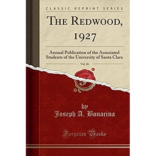 Bonacina, J: Redwood, 1927, Vol. 26