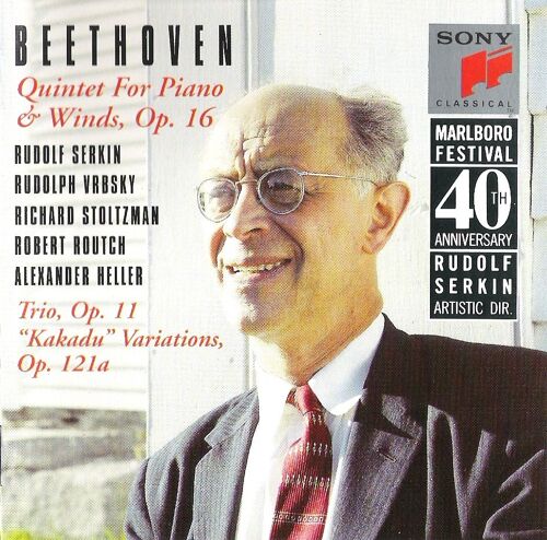 Trio Pour Piano & Clarinette, Quint. Pour Vents, Var. Op.121a Serkin