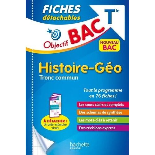 Histoire-Géographie Tronc Commun Tle