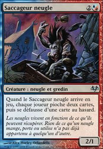 Saccageur Neugle ( Noggle Ransacker ) - Magic Mtg - Coucheciel Vf Mint 109 - U