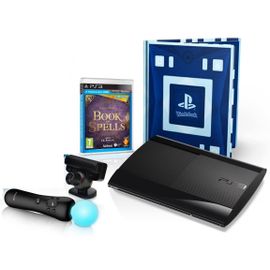 Pack Ps3 Noire 12 Go + Book Of Spells + Wonderbook + Pack Découverte