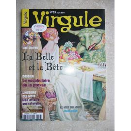 Virgule  N° 83 : La Belle Et La Bête
