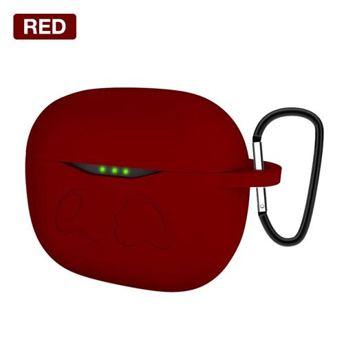 Étui de Protection en Silicone pour écouteurs sans fil JBL Tune T120TWS, robuste, avec mousqueton en métal