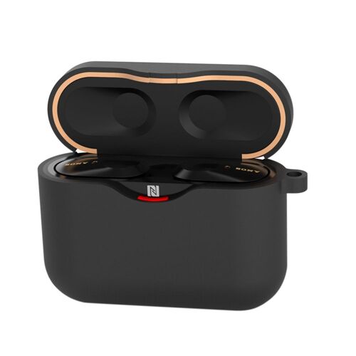 Pour Sony Wf-1000xm3 Écouteurs Accessoires Boîte De Recharge Housse Sur Pour Sony Wf 1000 Xm3 Tpu Coque Souple Anti-Perte Crochet - 21tz0908a02229
