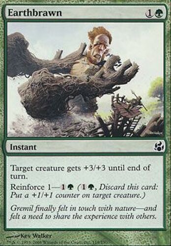 Force Terrestre ( Earthbrawn ) - Magic Mtg - Leveciel Vf Mint 119 - C