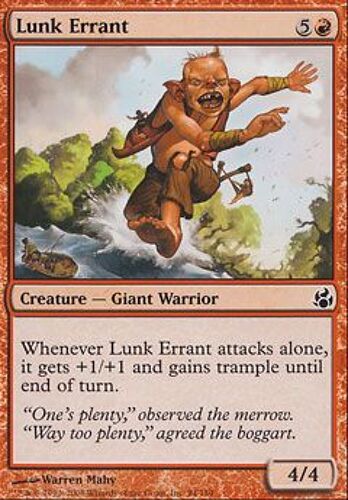 Balourd Errant ( Lunk Errant ) - Magic Mtg - Leveciel Vf Mint 94 - C