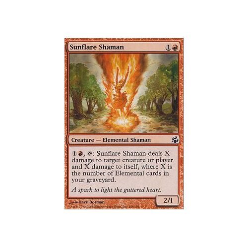 Shamane Solaire Flamboyante ( Sunflare Shaman ) - Magic Mtg - Leveciel Vf Mint 108 - C