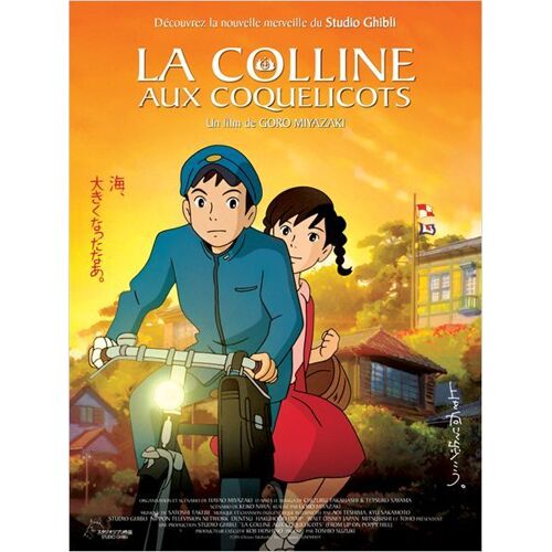 La Colline Aux Coquelicots (Kokuriko-Zaka Kara) - Véritable Affiche De Cinéma Pliée - Format 40x60 - De Goro Miyazaki Avec Masami Nagasawa, Junichi Okada - 2012