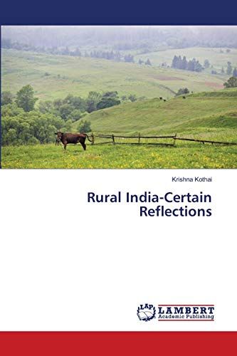 Rural India-Certain Reflections