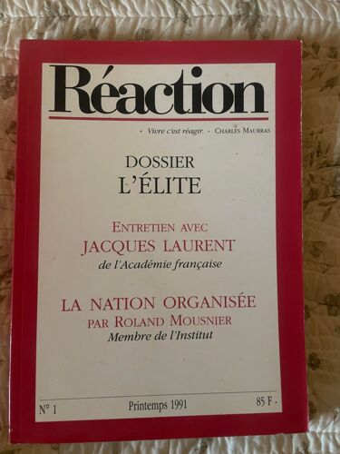 Revue Réaction N°1