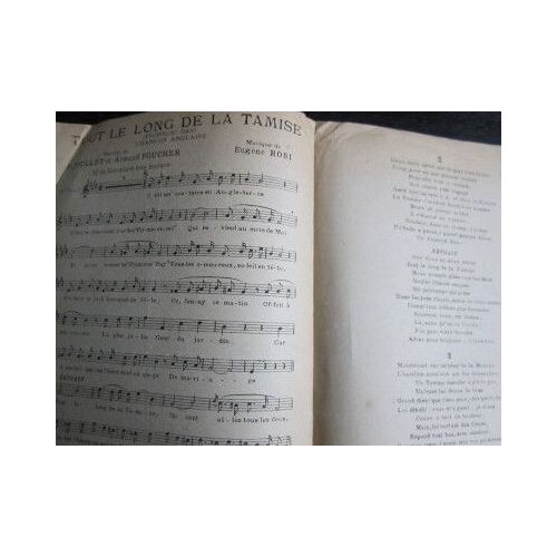 Tout Le Long De La Tamise (De Joullot, Roucher & Rosi, 2 Feuillets)