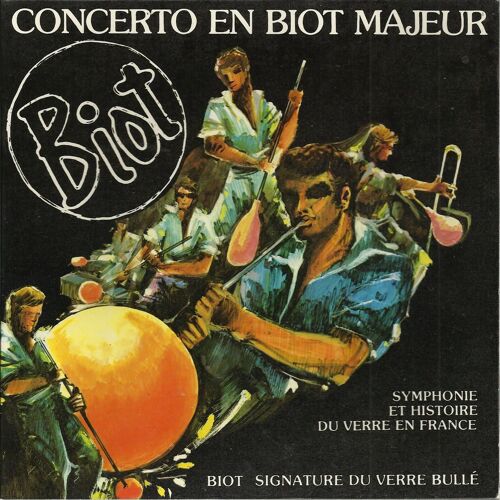 Concerto En Biot Majeur  - Symphonie Et Histoire Du Verre En France (Livre -Disque)