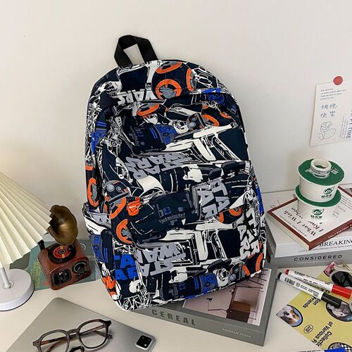 Cartables pour hommes, collégiens tendance, sacs à dos grande capacité pour collégiens, sacs à dos de voyage, tendance et cool pour femmes SHB1008
