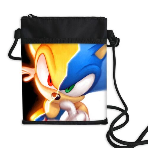 Sonic Sonic Boom périphérique téléphone portable sac dessin animé polyester bandoulière sac à bandoulière SHB1775