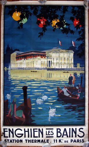 Affiche Enghien Les Bains