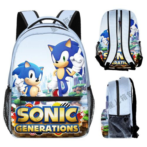 Vente directe Sonic sac à dos SONIC collège sac à dos pour enfants anime dessin animé sac à dos SHB2253