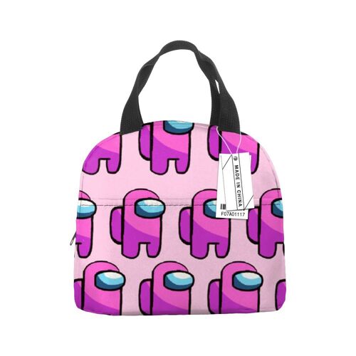Parmi nous sac à déjeuner imprimé espace loup-garou sac thermique sac de glace sac à déjeuner sac de repas portable pour enfants SHB3375