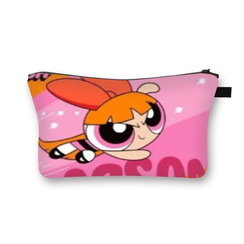 Powerpuff filles filles dessin animé grande capacité sac cosmétique trousse de toilette fournitures voyage sac de rangement chaud SHB1356