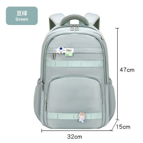 Cartable pour collégienne de 3e, 4e, 5e à 6e année, ultra léger, imperméable, réduisant la charge, protégeant la colonne vertébrale, grande capacité SHB841
