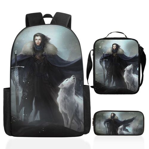 Sac à dos série TV américaine Game of Thrones hommes et femmes sac à dos sac de voyage sac d'ordinateur sac d'école étudiant SHB3110