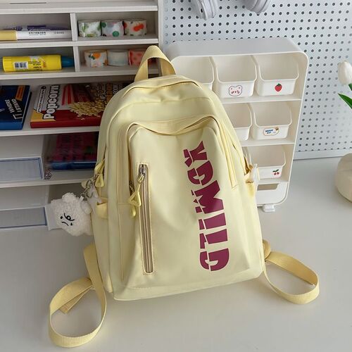 Sac à dos rétro américain pour femmes, version coréenne simple, sac de campus pour étudiantes du premier cycle du secondaire, petit sac de voyage polyvalent SHB4300