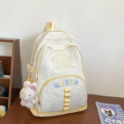 Beau cartable femme collège lycée étudiant campus grande capacité sac à dos simple polyvalent mignon fille sac à dos SHB4434