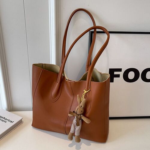 Sac à main de classe pour étudiantes, fourre-tout à bandoulière texturé, design d'automne et d'hiver, sac de cette année SHB1072